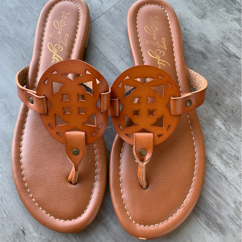 Vintage7Eight Sandals~ barely worn~ slight scuff on toe